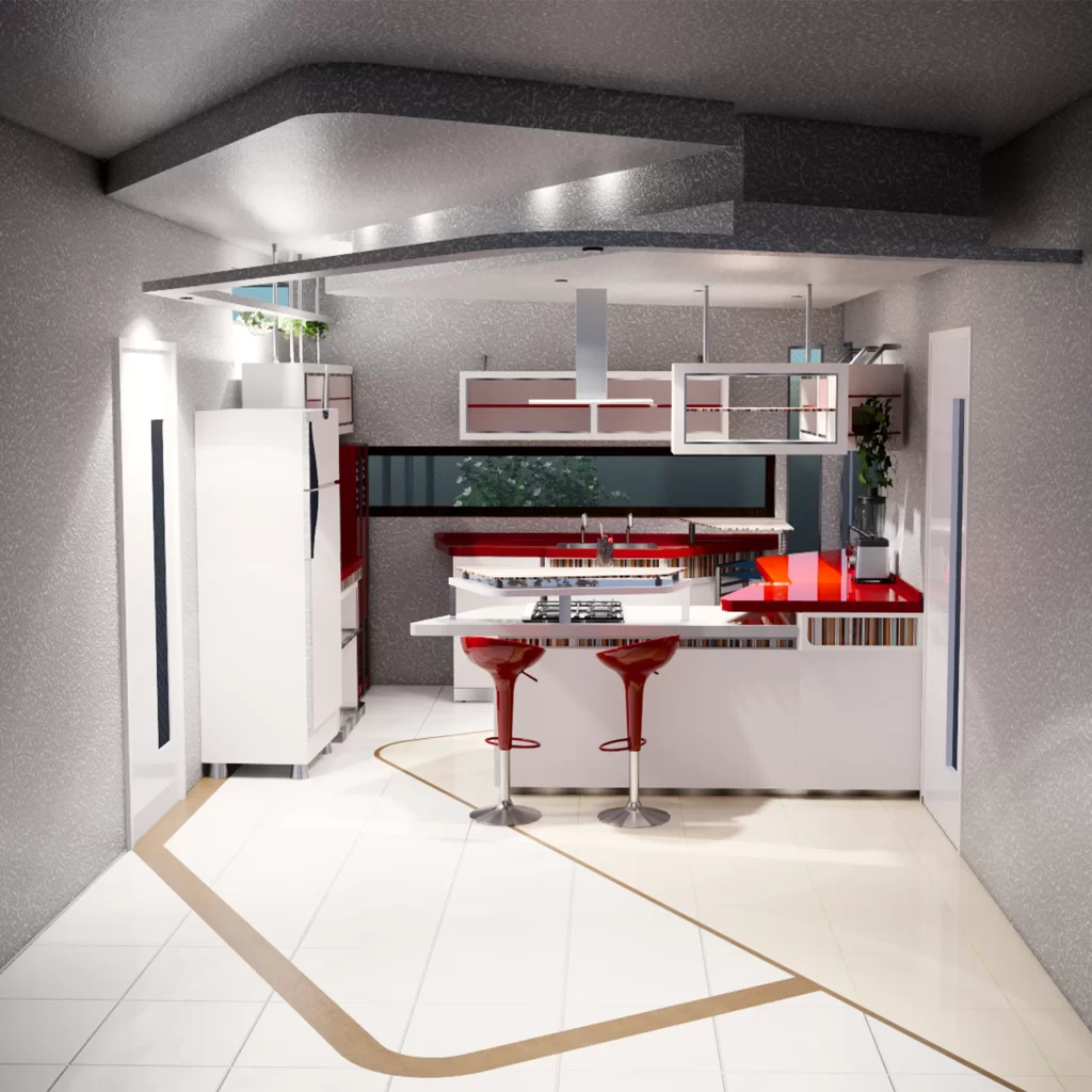 kitchen-sketchup-enscape